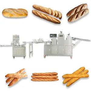 Linha de produção automática de pão francês de alta qualidade, equipamento para assar baguetes
