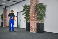 Détecteur de fuites acoustiques de tuyaux portables AF50 pour intérieur, localisateur acoustique de fuites d'eau