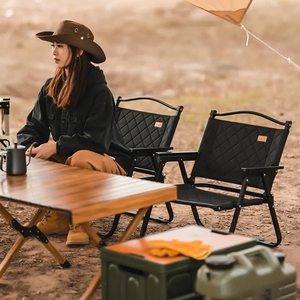 Silla Kermit Acolchada, Silla Plegable Portátil para Pesca, Silla de Hierro para Acampar y Hacer Picnic al Aire Libre - Product Image 4