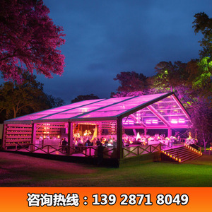 Carpa de Boda de Aleación de Aluminio para 500 Personas, Estructura Modular para Exteriores, Techo de PVC Impermeable, Carpa para Eventos de Cuatro Estaciones - Product Image 4