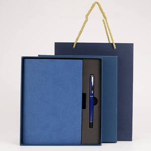 <strong>2025</strong> 2026New Arrival Agenda Planner Cardboard Cover Diary for Gift Custom Logo Pu Leather Notebook with Pen Stationery Set - Product Image 5