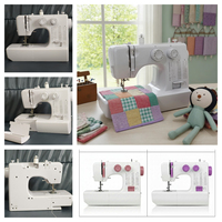 Machine à coudre multifonctionnelle UUFR-818 Creative Hobby Product, économe en énergie, avec 45 points de base, idéale pour la couture quotidienne