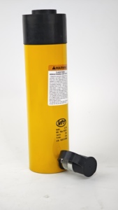 Gato hidráulico de carrera extendida RC258 de 25 toneladas y 210 mm de carrera, con el mismo rendimiento que ENERPAC para operaciones de empuje de cargas pesadas en sitios. - Product Image 5