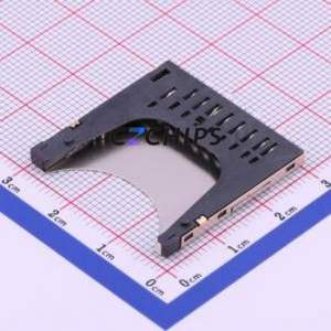 HYC33-SD11-288 SD Card / Memory Card Connector SMD Connector Self-Return Type Standard SD Card Card Holder With - Product Image 2