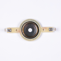 Diaphragme en aluminium de 43 mm, 4 ohms, pièce de rechange pour tweeter avec une épaisseur de 0,03 mm pour la réparation d'enceintes audio professionnelles