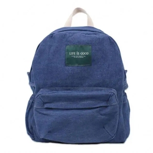 Sacs à <span class=keywords><strong>dos</strong></span> de <span class=keywords><strong>sport</strong></span> décontractés BEARKY pour filles, personnalisés par un créateur de mode, pour le lycée, en <span class=keywords><strong>jean</strong></span> bleu - Product Image 3