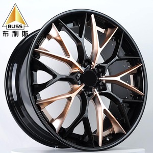 Racing Repuestos Coche 5x105 5X112 5X127 5X160 <span class=keywords><strong>Llantas</strong></span> Ruedas forjadas de aleación Neumáticos de pasajeros para Audi <span class=keywords><strong>RS6</strong></span> 2018 - Product Image 1