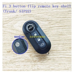 Chất lượng cao hoàn hảo <span class=keywords><strong>Fiat</strong></span> 3 nút lật từ xa Vỏ Chìa Khóa trống (Thân cây/sip22) - Product Image 2