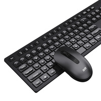Ensemble Mini Clavier et Souris Sans Fil 2,4 GHz Personnalisé avec Rétroéclairage LED RVB Rechargeable Connexion USB Compatible avec Tablette PC Ordinateur Portable K12 en Stock