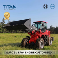 Chargeuse sur pneus compacte TITAN TL30 3 tonnes, moteur Weichai Euro 5 EPA 4, haute puissance, diesel, engin de construction