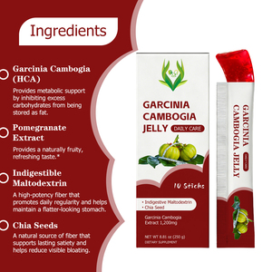 เยลลี่กัมมินเซีย แคมโบเจียแบบ OEM สูตรส่วนตัว บรรจุสารสกัด 1200 มก. ช่วยสนับสนุนการเผาผลาญ ลดน้ำหนัก ปรับสมดุลลำไส้ เยลลี่กัมมินเซียแบบ OEM - Product Image 4