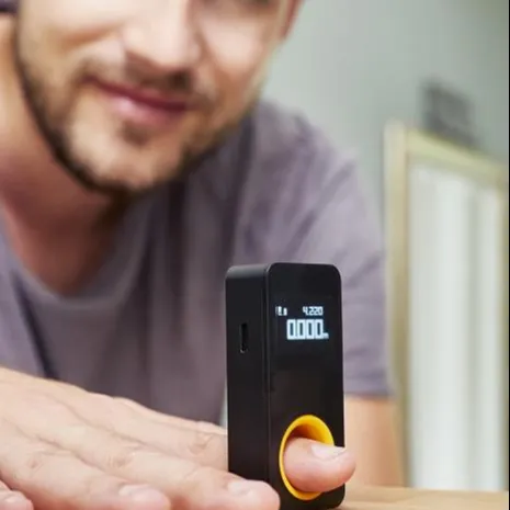 HOTO Hot Selling Smart Digital Tape Measure Mini laser measuring tape Meter Rangefinder with Area Measuring Home Tool