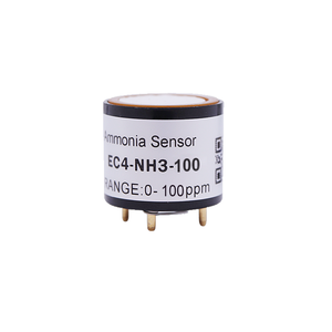 Capteur de gaz ammoniac électrochimique à prix compétitif et longue durée de vie, plage NH3 0-100 ppm, EC4-NH3-100, EC Allemagne, garantie 1 an - Product Image 1