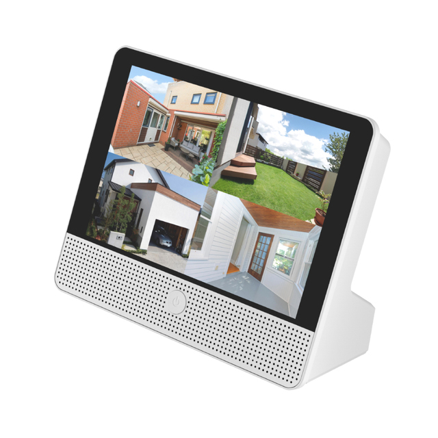 8CH PoE NVR with 10.5\" Monitor Easy-to-Use Remote Ethernet for CCTV Cameras-8MP and 5MP Resolution