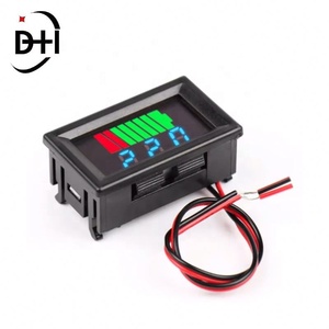 Indicador de Nivel de Carga de Batería de Coche 12V 24V 36V 48V 60V 72V, Medidor de Capacidad de Batería de Litio, Pantalla LED, Voltímetro - Product Image 2