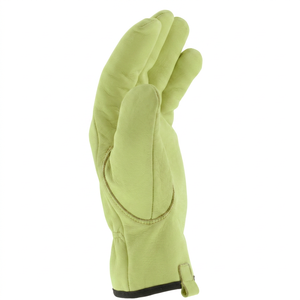 Gants de travail en cuir de qualité supérieure, gants de chauffeur en cuir de vachette, confortables, respirants, gants de sécurité, utilisation industrielle, jardinage, construction - Product Image 6