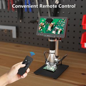 Microscopio Electrónico Microlong LP070 4K, Cámara de 48MP, Pantalla IPS de 7 Pulgadas, Aumento de 1500X, Tarjeta TF de 32GB, USB, Iluminación LED Monocular - Product Image 2