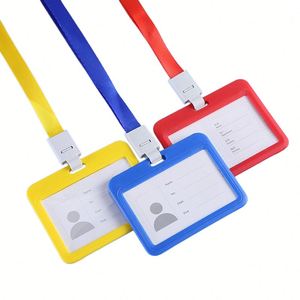 X527 Wholesale Factory Price Plastic Abs Sliding Design Id <b>Card</b> <b>Protector</b> Hot Sale Work <b>Card</b> Holder - Product Image 2