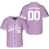 Ensemble d'uniformes de baseball et de softball personnalisés avec impression de logo par sublimation, chemise et short