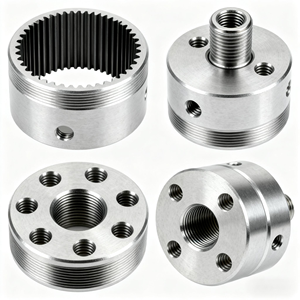 Kundenspezifische CNC-Bearbeitung Direkt vom Hersteller Präzisionsteile aus Aluminium und Edelstahl Maßgefertigter OEM-Dreh- und Frässervice - Product Image 6