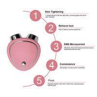 Meilleures Ventes : Appareil de Massage Anti-Âge Portable et Compact à Micro-Courant pour le Rajeunissement du Visage et l'Élimination des Rides des Yeux