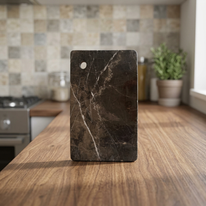 Rectangle Marble Chopping Block Anti-Slip Cutting Board Premium Quality Stone Kitchen Tool - Product Image 3