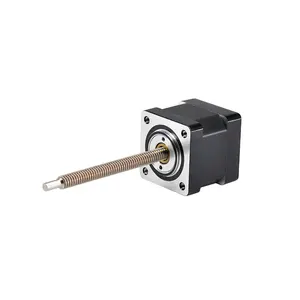 PrimoPal NEMA 14 35mm Non Captive Drive Linear Actuator Lead Screw Medical Hybrid Stepper Motor