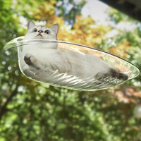2024 Offre Spéciale clair sans fil chat fenêtre perche hamac lit chat étagères et perchoirs siège pour fenêtre murale