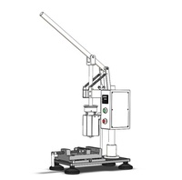Máquina de Moldeo por Inyección de Plástico Pequeña de Sobremesa, Equipo de Inyección de Plástico Mini para Laboratorio, Taller Pequeño y Enseñanza