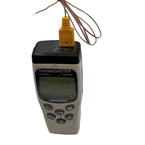TENMARS TM-80N Industrial Thermocouple Thermometer <b>Temperature</b> <b>Controller</b> Type K/J LCD Digital Display Power Supply Plastic - Product Image 2