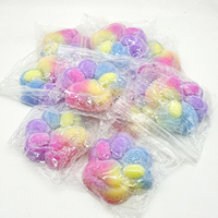 Set 2Pcs Cakar Kucing Bulu Halus Kawaii Squishy Slow Rising, Mainan Pereda Stres Sensorik, Hadiah Unik