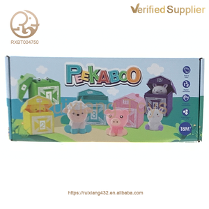 Gran oferta, 10 Uds., animales de granja, juguetes de conteo, juguetes de clasificación a juego de aprendizaje Montessori para niños - Product Image 4