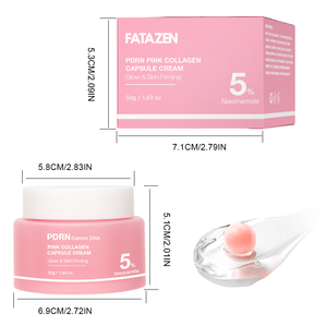 Crème en capsules RONGZE éclaircissante et hydratante, améliore le teint inégal, acide hyaluronique, niacinamide, PDRN, collagène d'ADN de saumon - Product Image 6