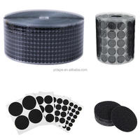 Points adhésifs en nylon à boucle et crochets spécialisés pour tapis de sol de voiture, coussins de siège, support de navigation mobile – Retraitables sans laisser de traces