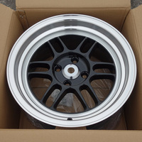 Desain Velg Mobil Ringan Berkekuatan Tinggi 15 16 17 18 Inch Off Road Deep Concave Forged Alloy Baru 4 Buah