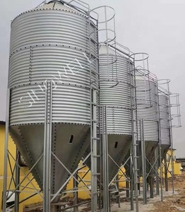 Sistema di allevamento di maiali Silo per animali 8 tonnellate di contenitori per mangimi per pollame e bestiame conservazione degli alimenti silo per cereali per l'alimentazione dell'allevamento di polli - Product Image 2