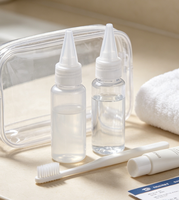 Bouteille Boston en PET de 100 ml (3,3 oz) avec bouchon à embout, sérigraphiée, pour cosmétiques, huiles capillaires, nettoyants visage et parfums - Vente en gros