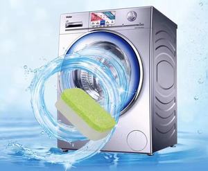 OEM品牌洗衣机滚筒清洁片可生物降解洗衣机罐式清洁器除垢固体片 - Product Image 3