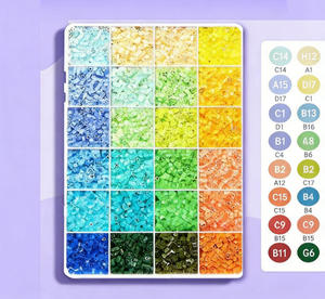 Perles Perler de 2,6 mm très populaires, kit de loisirs créatifs pour enfants, boîte de bijoux faits main, cadeaux <span class=keywords><strong>d</strong></span>'anniversaire pour enfants - Product Image 3