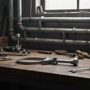 Clé à molette réglable 443 B en métal pour la réparation de raccords de tuyaux - Product Image 3