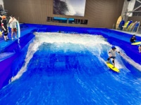 Simulateur de surf commercial, haut de gamme en eau profonde, équipement de divertissement aquatique