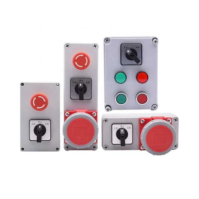 Forward and Reverse Switch 16A 3phase Motor Reverse Rotation Forward Universal Transfer Socket Switch