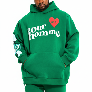 Estilo único de los hombres para Puff Imprimir Sudadera con capucha Logotipo personalizado Streetwear con patrón sólido 100% Algodón Estilo de invierno en diferentes tamaños - Product Image 1