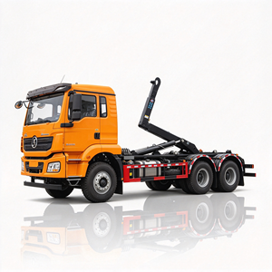 Camion à benne basculante jaune Shacman, diesel, 6x4, transmission manuelle, norme d'émission EURO 5 - Product Image 1