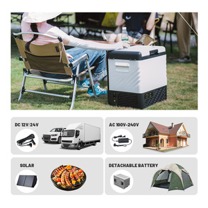 P22 <span class=keywords><strong>Alpicool</strong></span> Mini Réfrigérateur de Voiture Solaire Portable pour Camping, Compresseur DC 12V avec Batterie Amovible en Option, OEM/ODM - Product Image 4