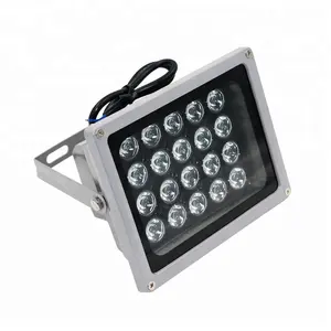 CCTV 카메라 모니터링 채우기 빛 보안 led 조명 850nm 940nm IR 적외선 또는 레이저 옵션