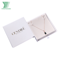 YiFeng Packaging conception personnalisée emballage rigide boîte-cadeau boîte à bijoux en papier blanc avec insert en velours
