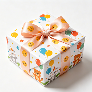 OEM Custom Width Children's Day Recycled <b>PET</b> 100% Polyester Satin Ribbon Roll Ribbon Bow <b>Blank</b> For Handmade Gift Bow DIY Craft - Product Image 5
