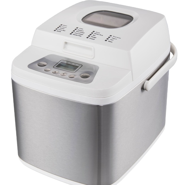 1.5lb Non-Stick Automatic Bread Making Machine, Programmable Bread Maker, 19 Settings for Bread, LCD Display, 500w