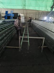 Échelle à câbles galvanisée en usine de Chine Plateau d'échelle à câbles en acier et en aluminium avec trous et sans trous - Product Image 4